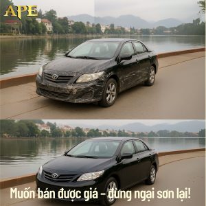 son-lai-xe-truoc-khi-ban